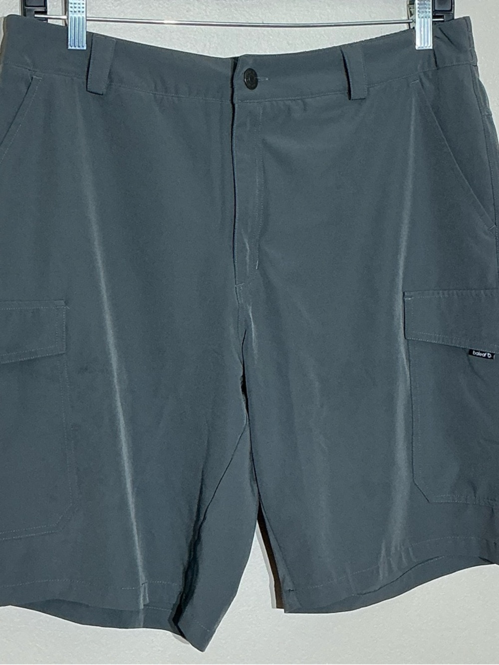 Baleaf Men's Slate Gray XL Cargo Dri Fit Shorts